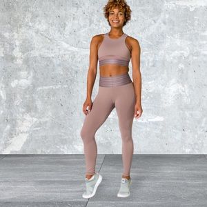 NWT Beloforte Jett Legging - Dusty Rose size L